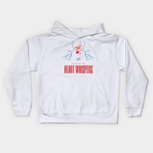 Heart Whispers Kids Hoodie